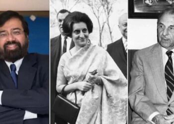 JRD & Indira Gandhi