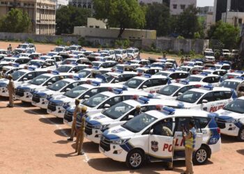 Police Vehicle Patroling