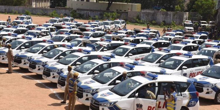 Police Vehicle Patroling