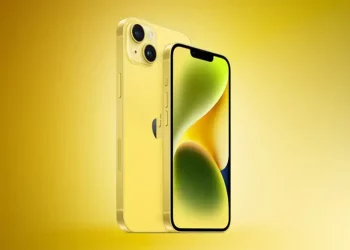 Yellow iPhone